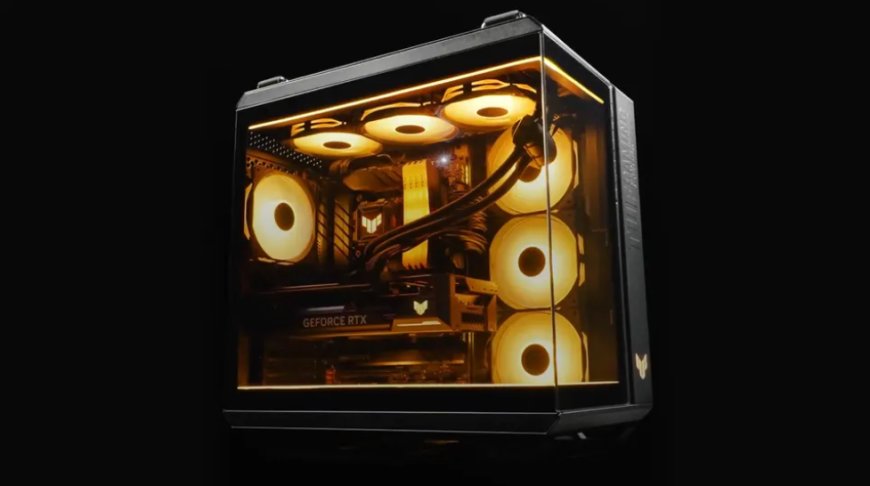 Asus Trình Làng Case PC "Bễ Cá" Hỗ Trợ 13 Quạt, Giá Đỡ Tản Nhiệt 360mm Ở Khoang Sau - CÔNG NGHỆ