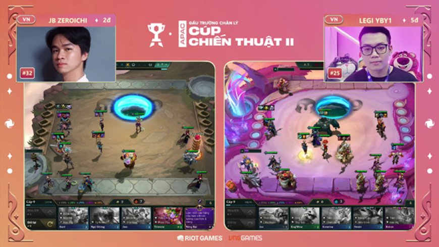 ĐTCL: Nhìn lại các đội hình top 1-2 tại Chung Kết vòng loại APAC Tactician’s Cup - ESPORT