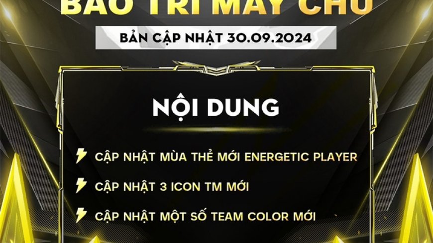 Bảo trì FC Online hôm nay 30/9, cập nhật mùa 24EP đến mấy giờ? - ESPORT