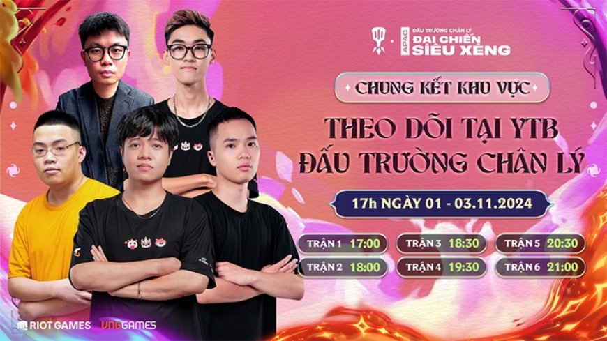 Đại CHiến Siêu Xẻng DTCL mùa 12: Chung kết DTCL khu vực châu Á Thái Bình Dương - ESPORT