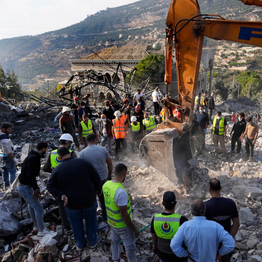 Israeli Strike Kills 23 People North of Beirut, Lebanon Says