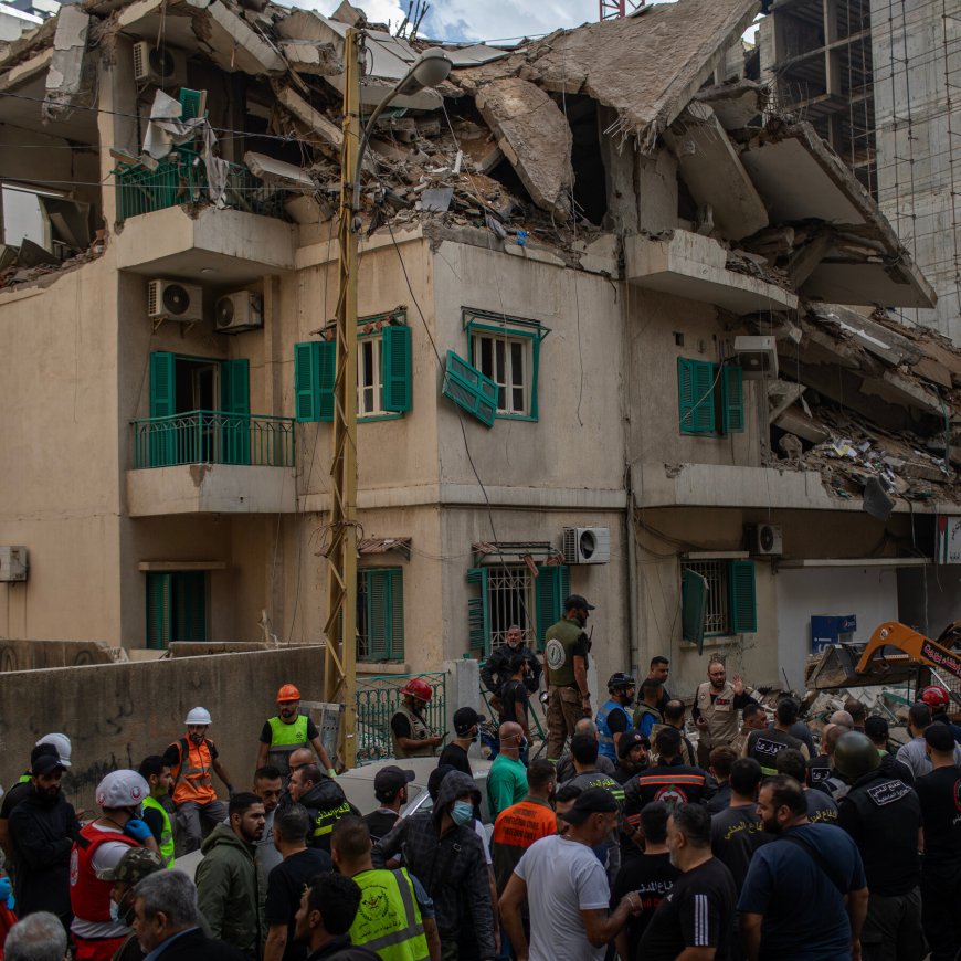 Airstrikes Hit Central Beirut for First Time in Weeks