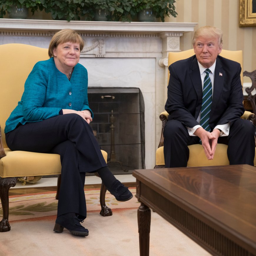 Merkel Memoir Recalls What It Was Like Dealing With Trump and Putin