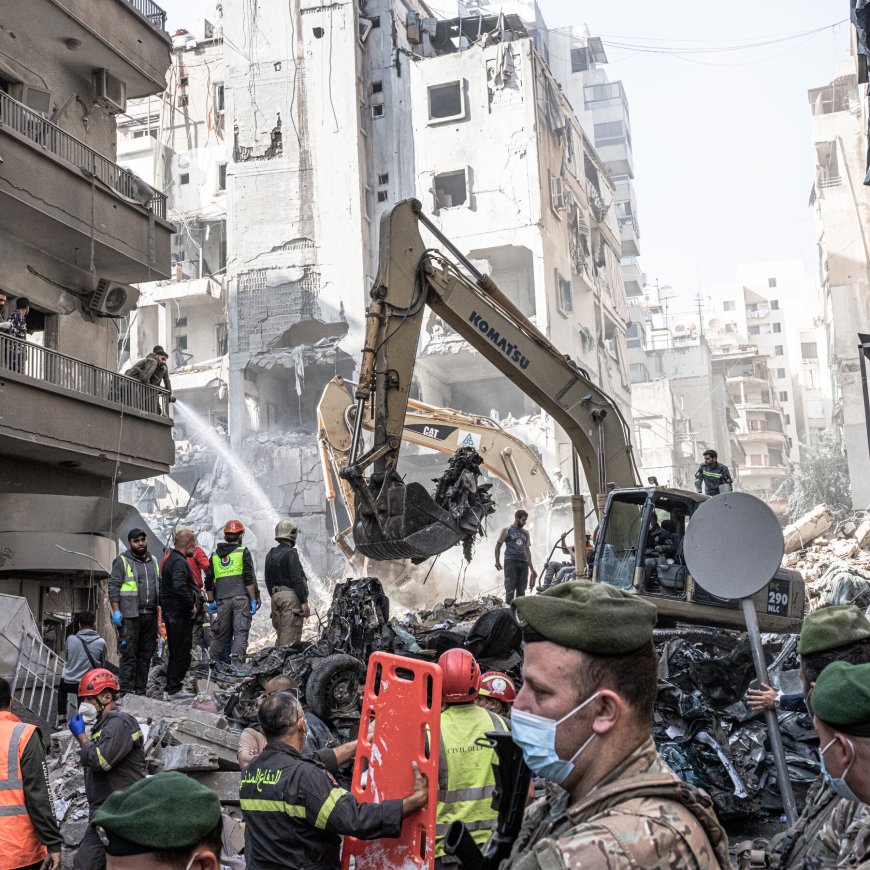 Israeli Strike on Building in Central Beirut Kills 11