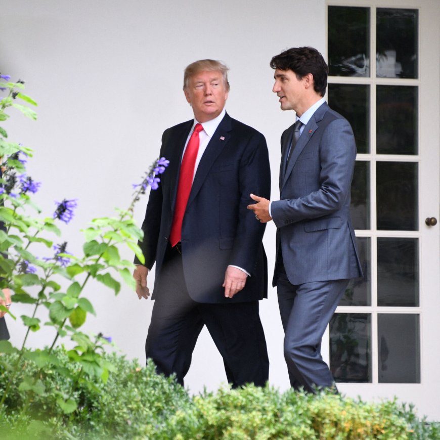 Trudeau in Mar-a-Lago to See Trump Amid Tariff Concerns