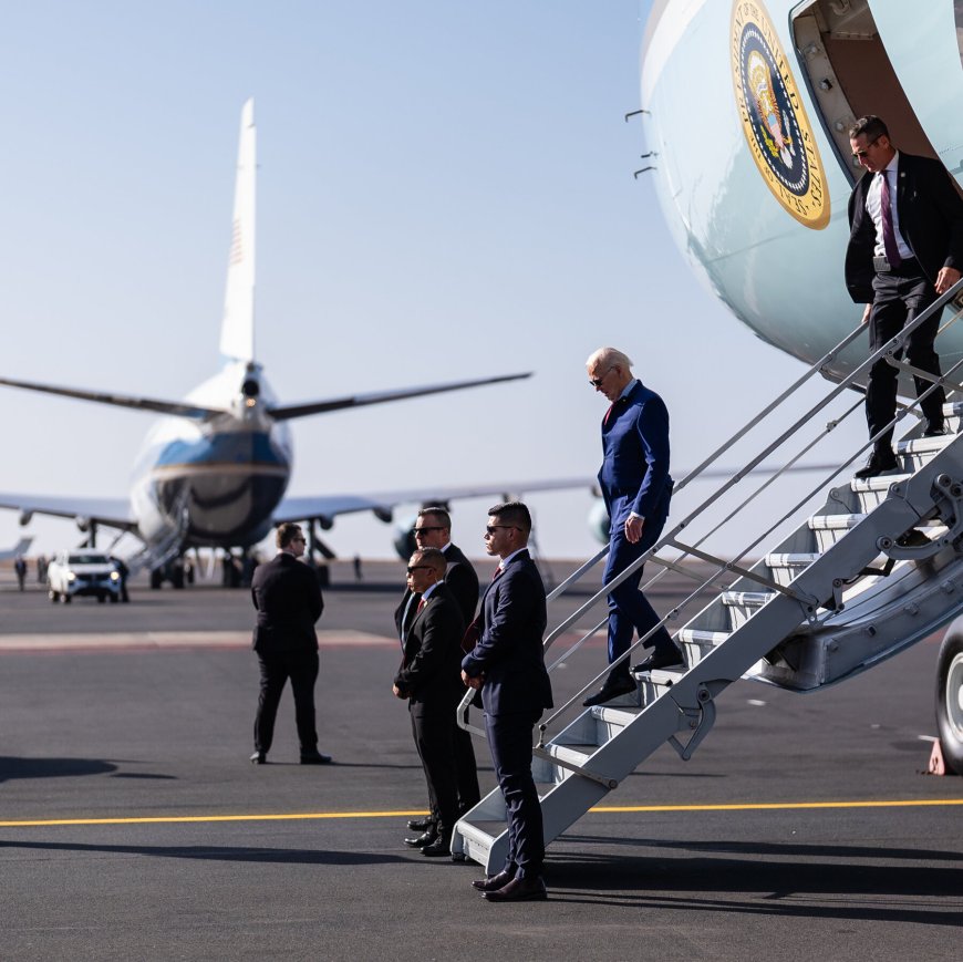 Biden Arrives in Angola on His Only Trip as President to Sub-Saharan Africa