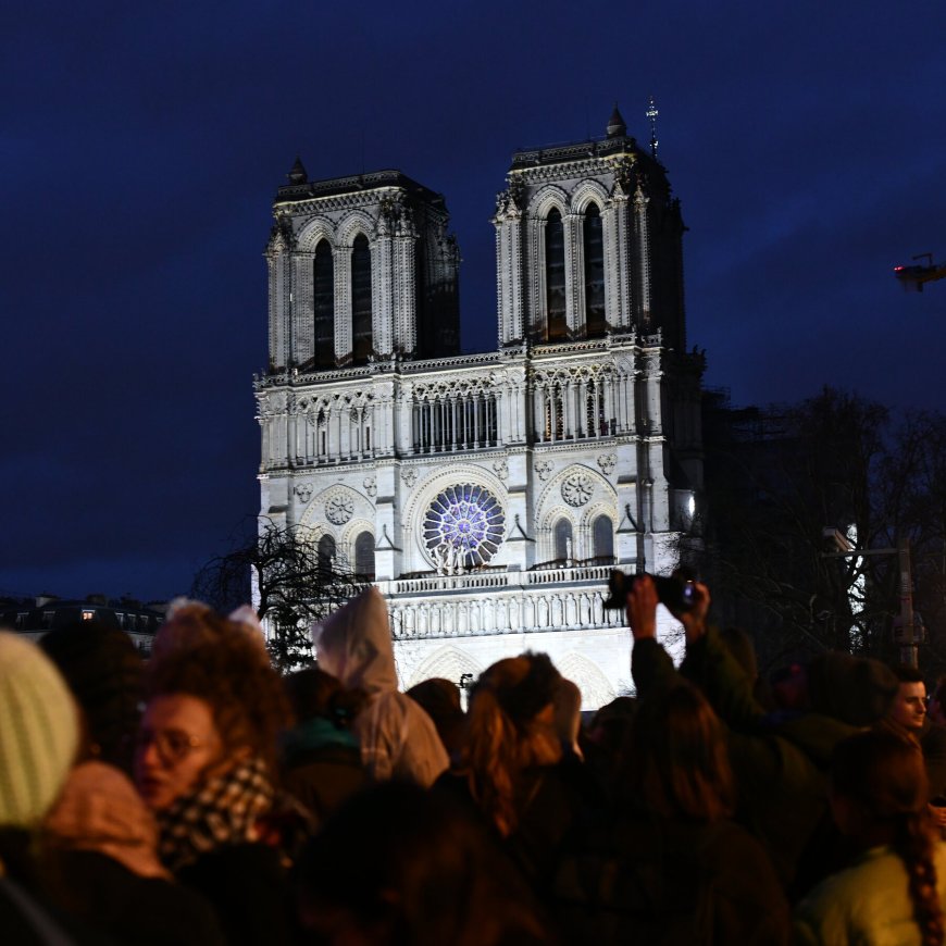 Live Updates: France Unveils a Renovated Notre-Dame, 5 Years After a Ruinous Fire