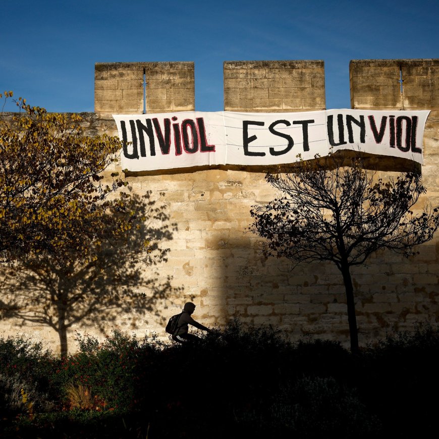 During Pelicot Trial, Avignon’s Ramparts Give a Platform to Denounce ‘Rape Culture’