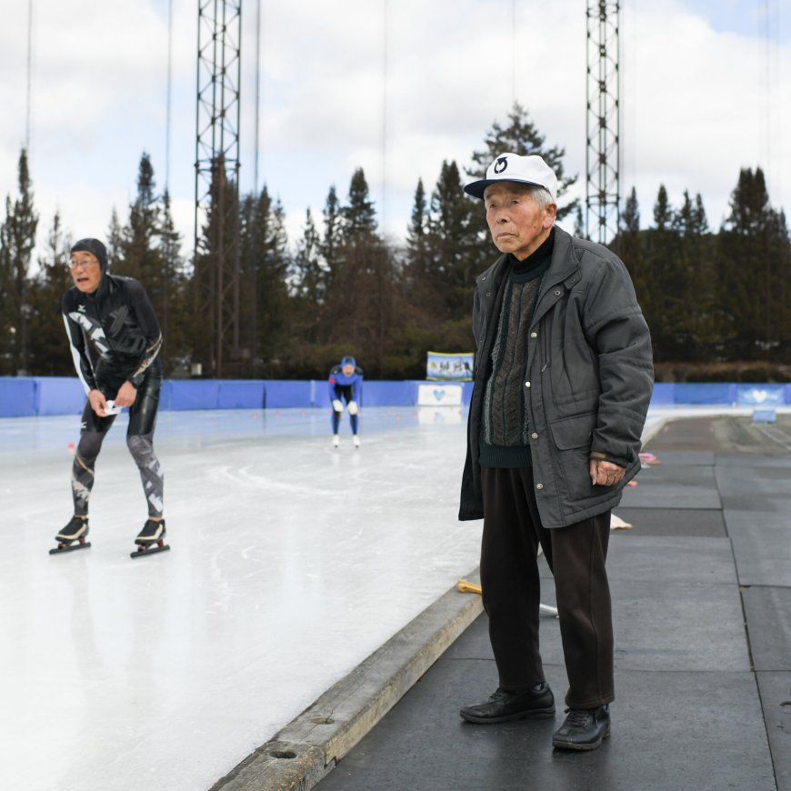 The 95-Year-Old Japanese Man Who Is the World’s Oldest Speedskater