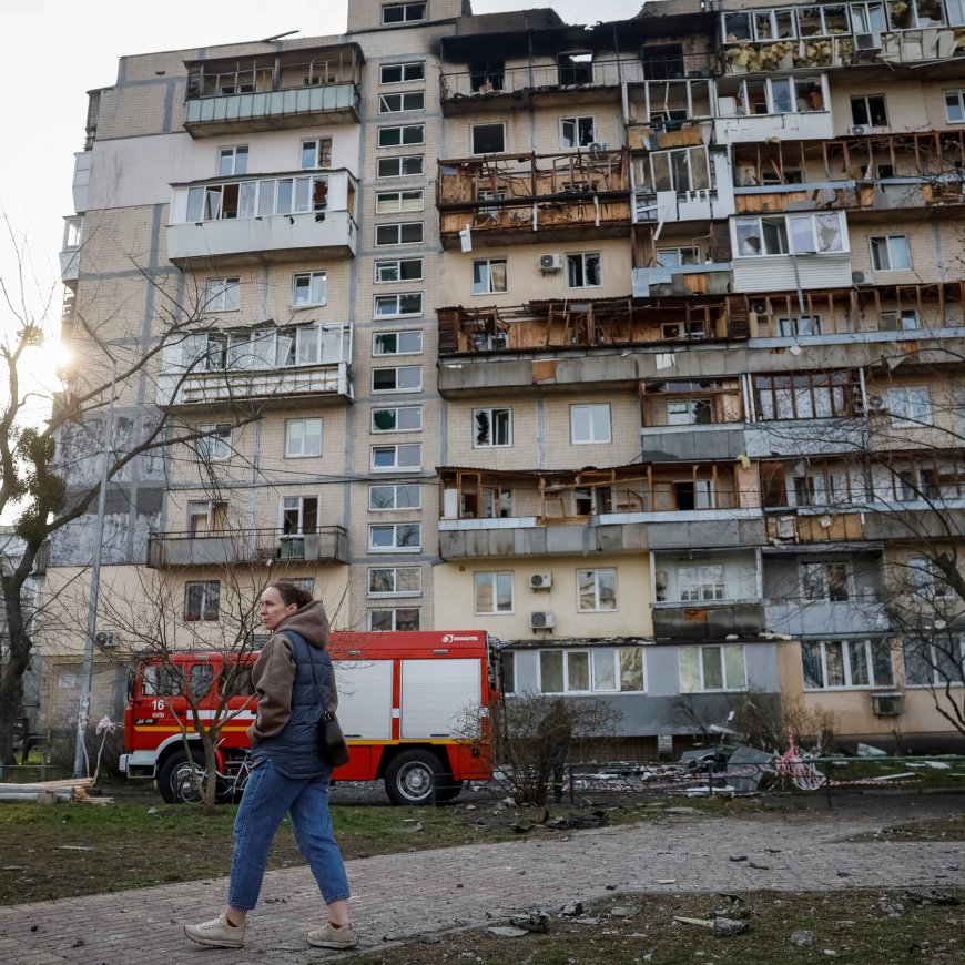 Russian Drone Attack Kills 3 in Kyiv Ahead of Cease-Fire Talks