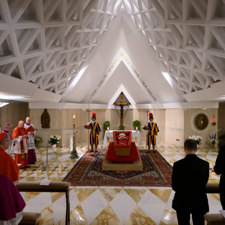 The Quiet Farewell Before Pope Francis’ Funeral