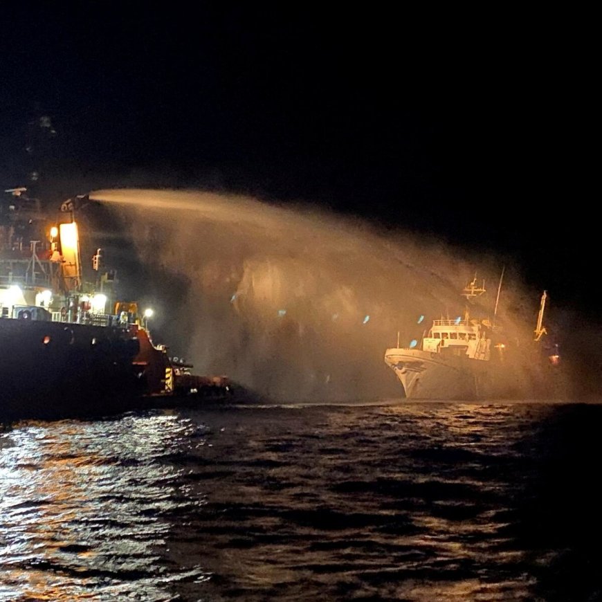 Explosions Cripple Ship Carrying Aid to Gaza in the Mediterranean Sea