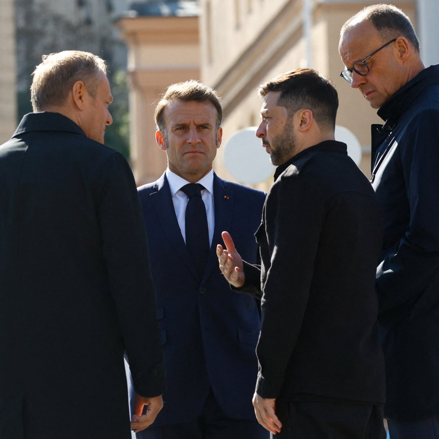 European Leaders Visit Kyiv in a Show of Solidarity for Ukraine