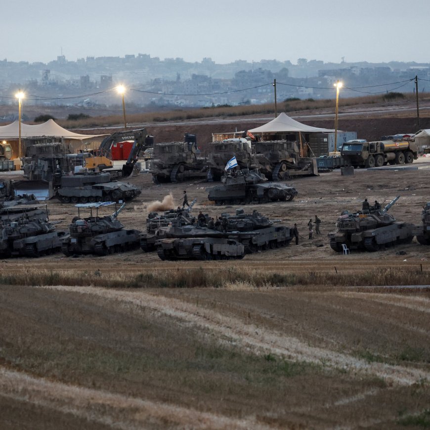 Gunfire in Gaza as Israel Says Its Troops Are Mobilizing