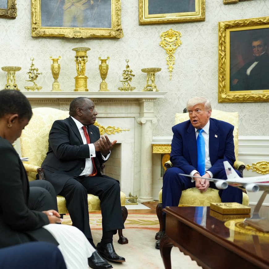Thursday Briefing: Trump Lectures South Africa’s Leader