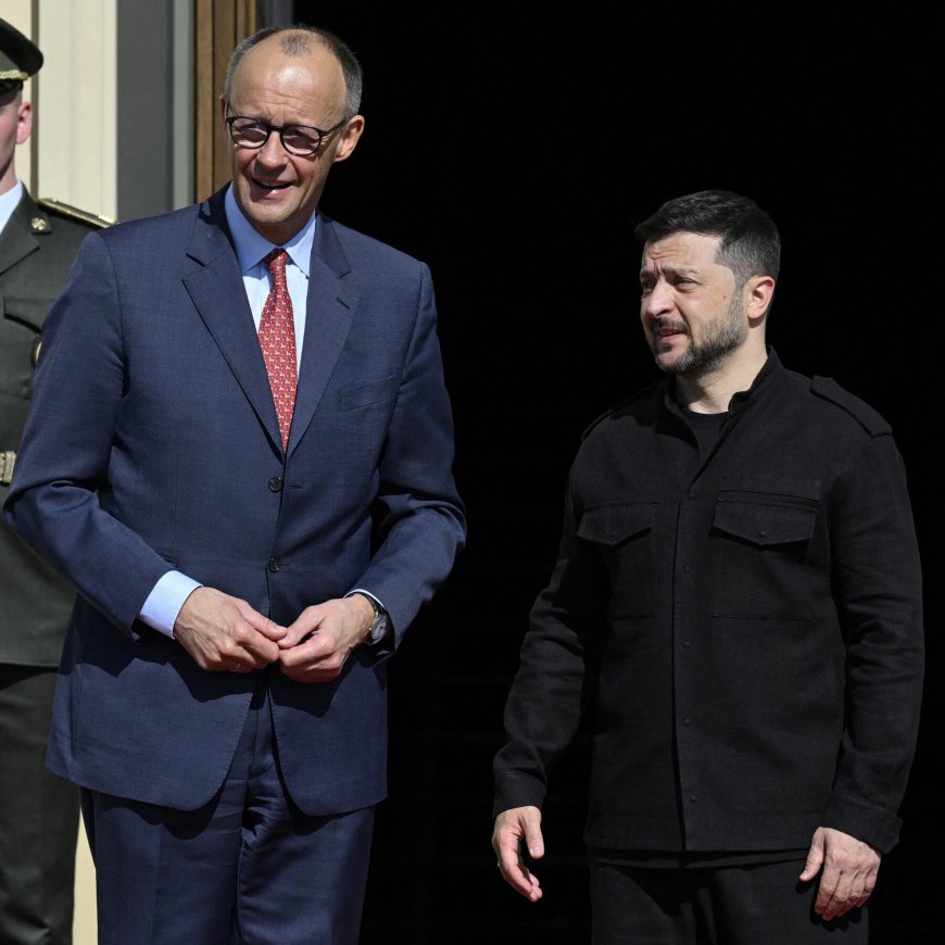 Zelensky Is Expected in Berlin as Merz Steps Forward as Key Backer of Ukraine
