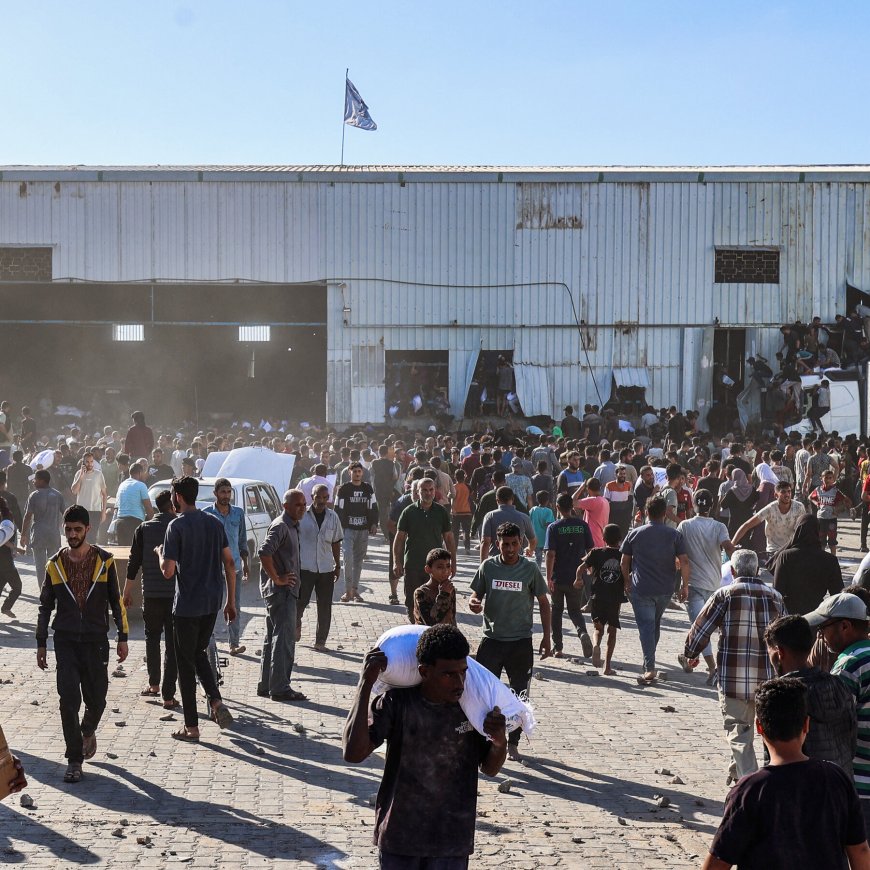New Aid Site in Gaza Brings More Scenes of Chaos