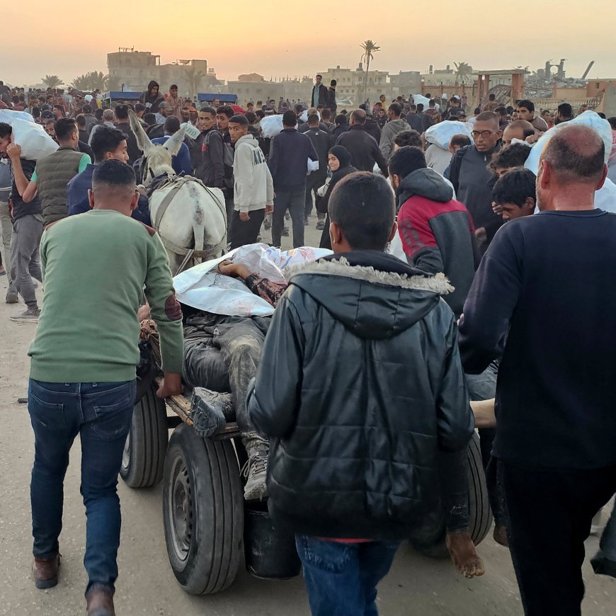 More Than 20 Killed Near Aid Distribution Site in Gaza, Health Officials Say
