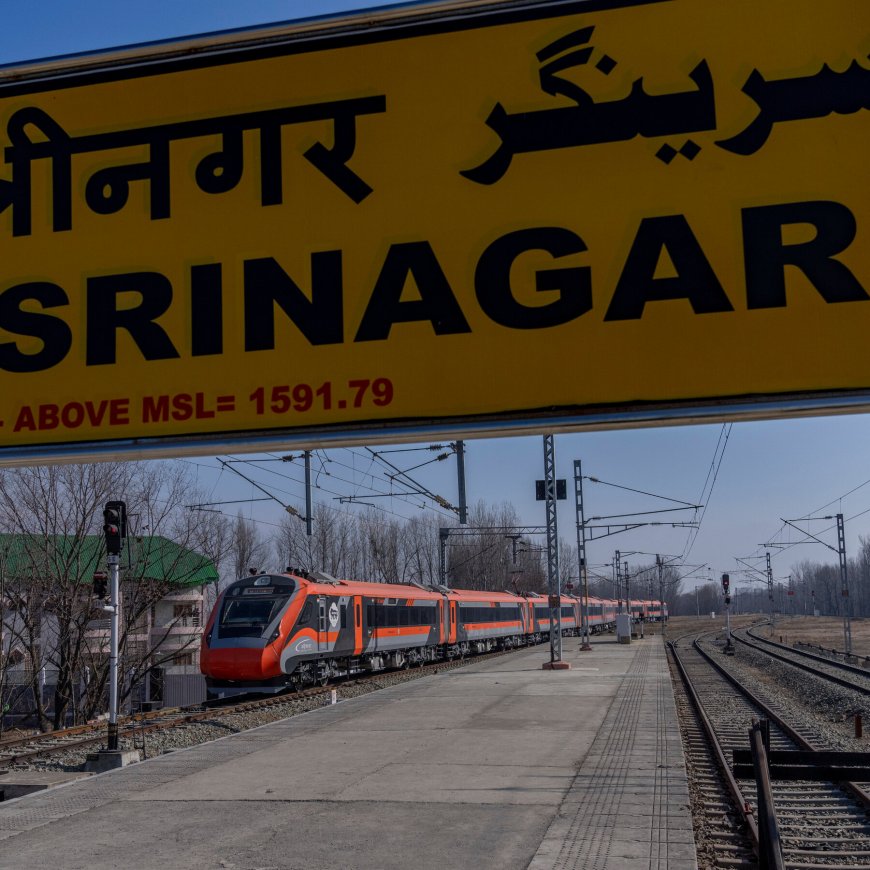 An Engineering Marvel, Decades in the Making: A Rail Line to Kashmir