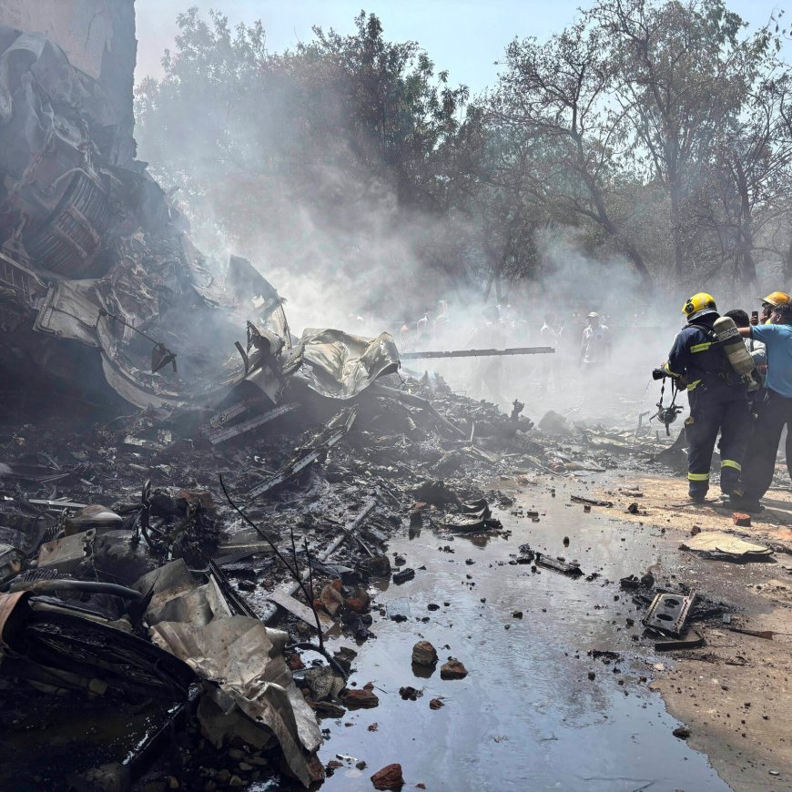 What We Know About the Plane Crash in Ahmedabad, India