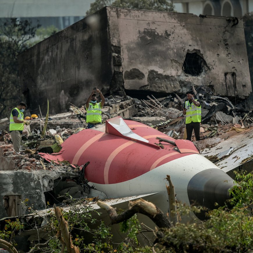 Investigators Search for Clues to the Air India Crash