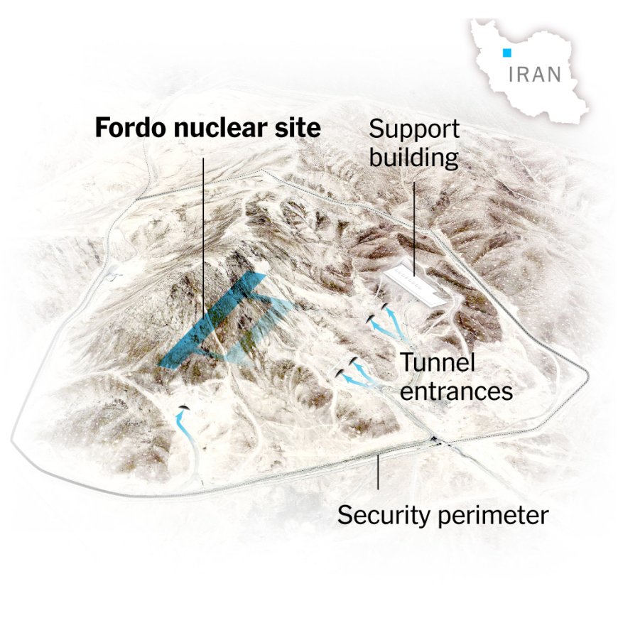 Iran’s Best-Protected Nuclear Site Is Deep Underground