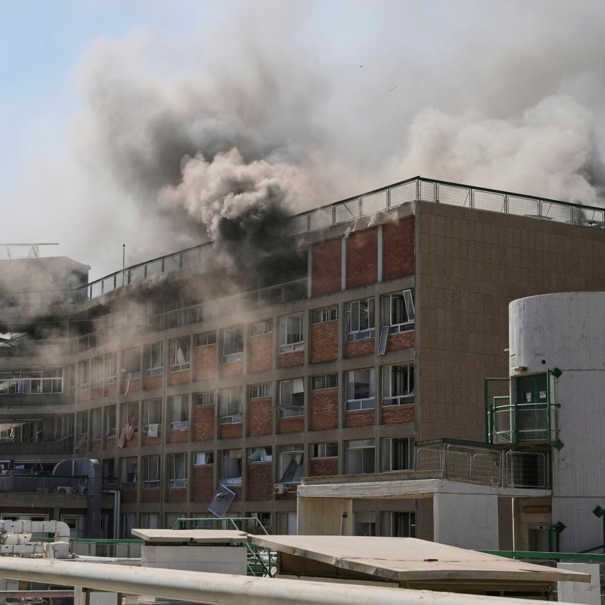 Israel Says Iranian Missile Strikes Major Hospital