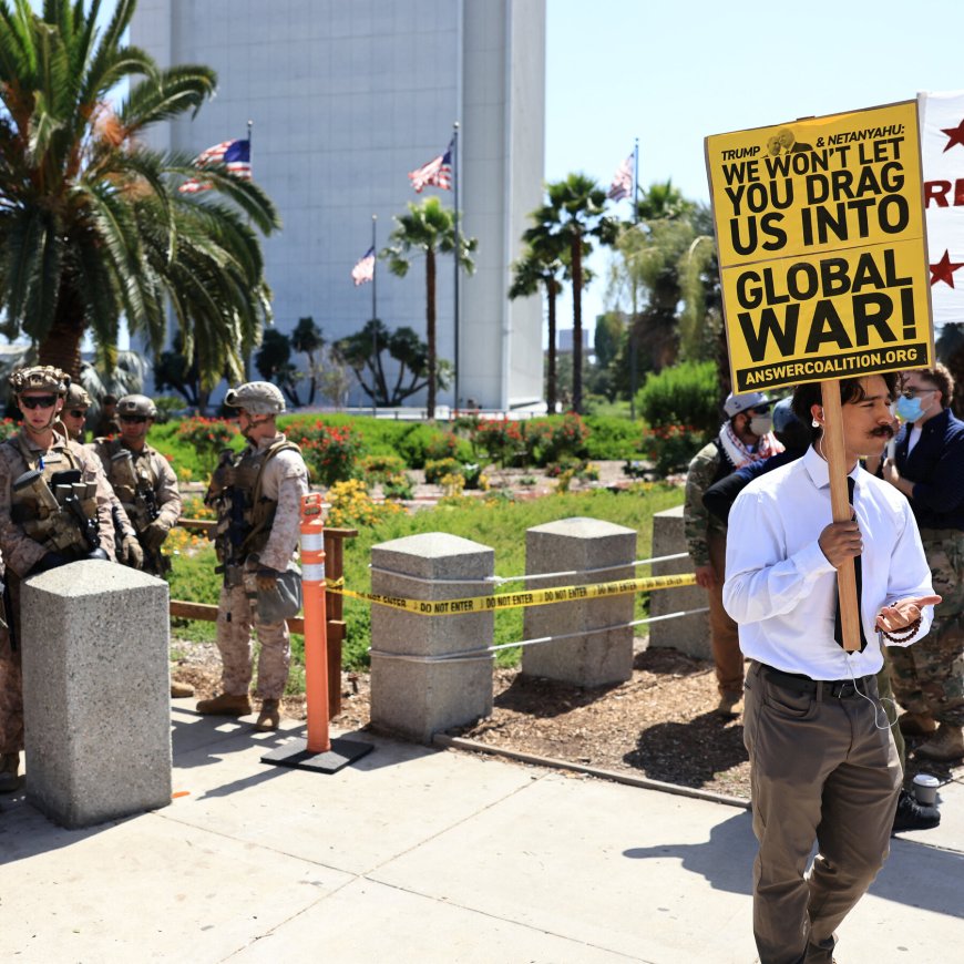 Small Protests Against the U.S. Attack in Iran Sprouted Up Over the Weekend