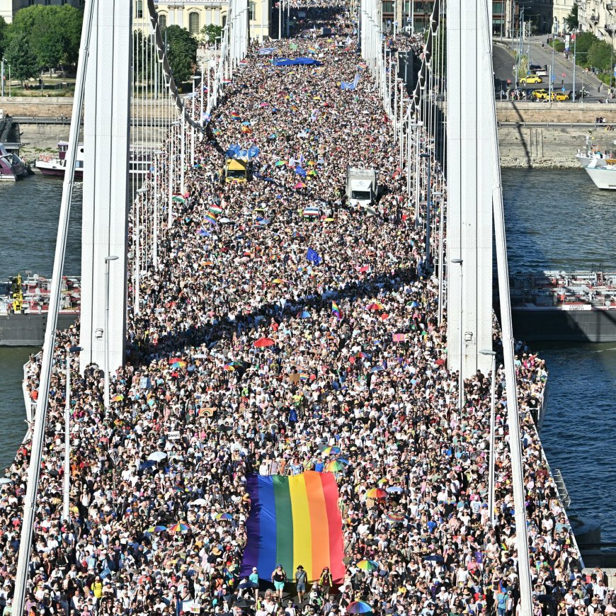 Budapest Pride Parade Was Bigger Than Ever, Despite Orban’s Ban