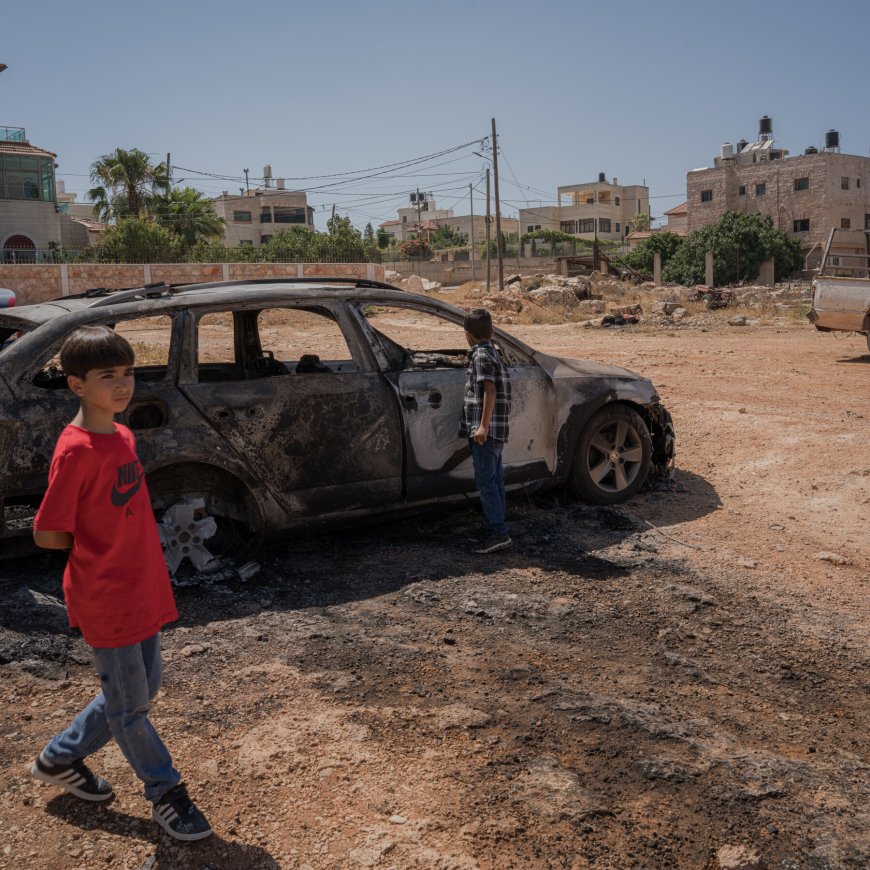 Violence Erupts Between Israeli Settlers and Military in West Bank