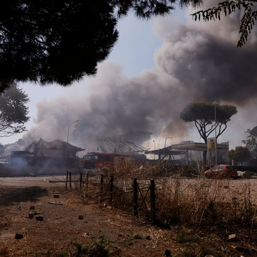 Gas Station Explosion Rattles Rome, Injuring Several
