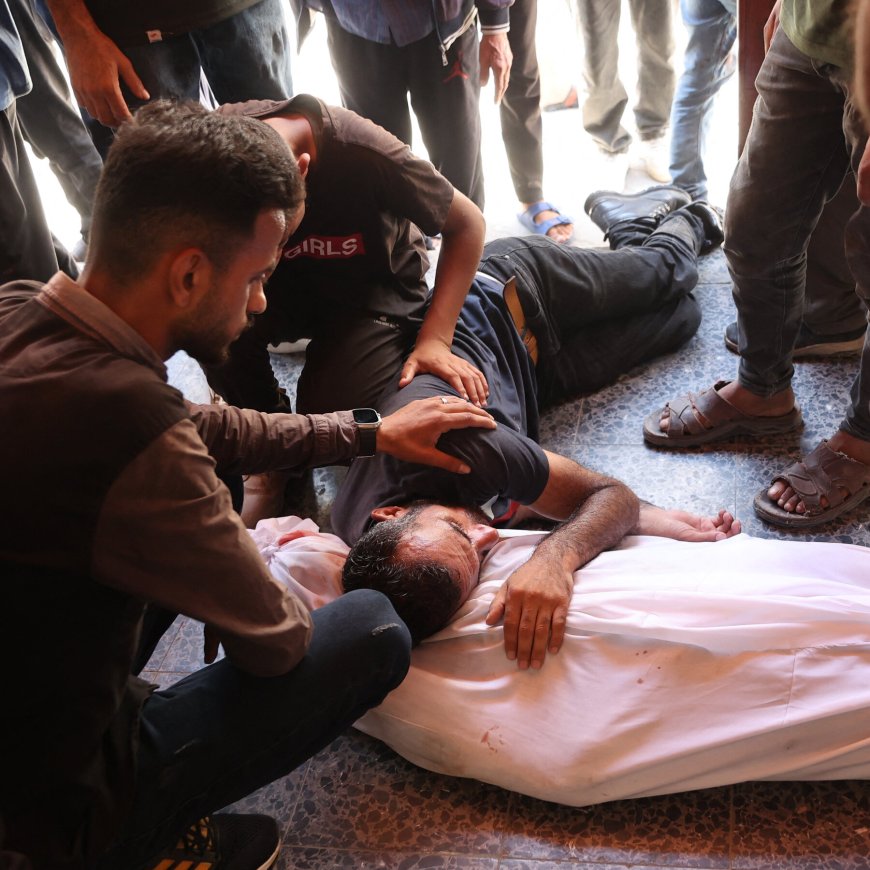 Children Among at Least 10 Killed in Israeli Strike in Central Gaza, Officials Say