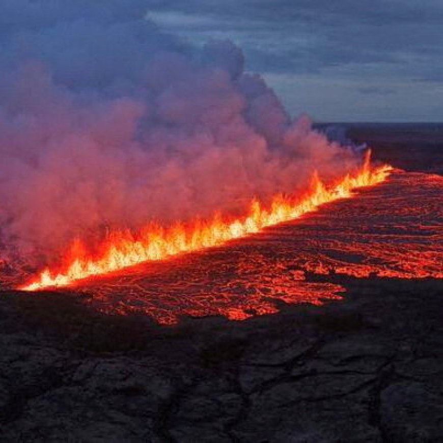 Iceland Volcano Erupts Again but Doesn’t Threaten Towns