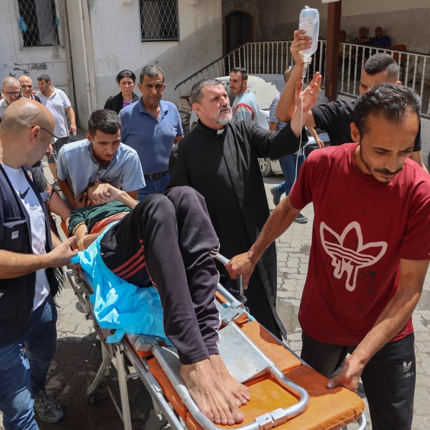 Israeli Strike on a Gaza Church Kills Three