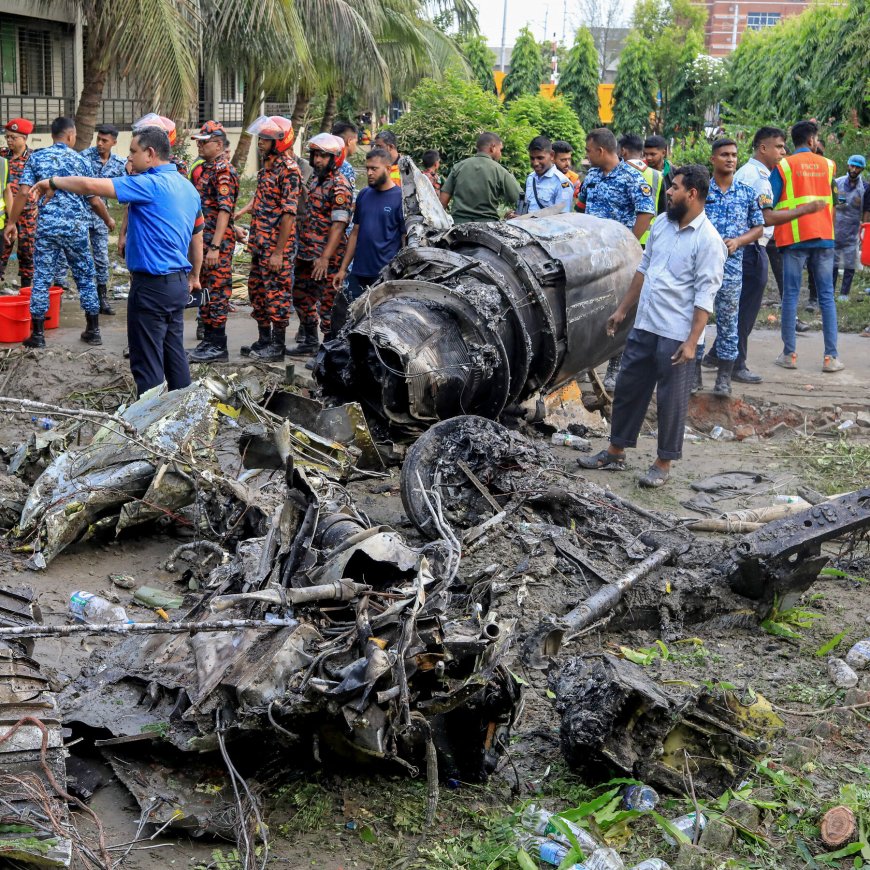 Tuesday Briefing: A Deadly Jet Crash in Bangladesh
