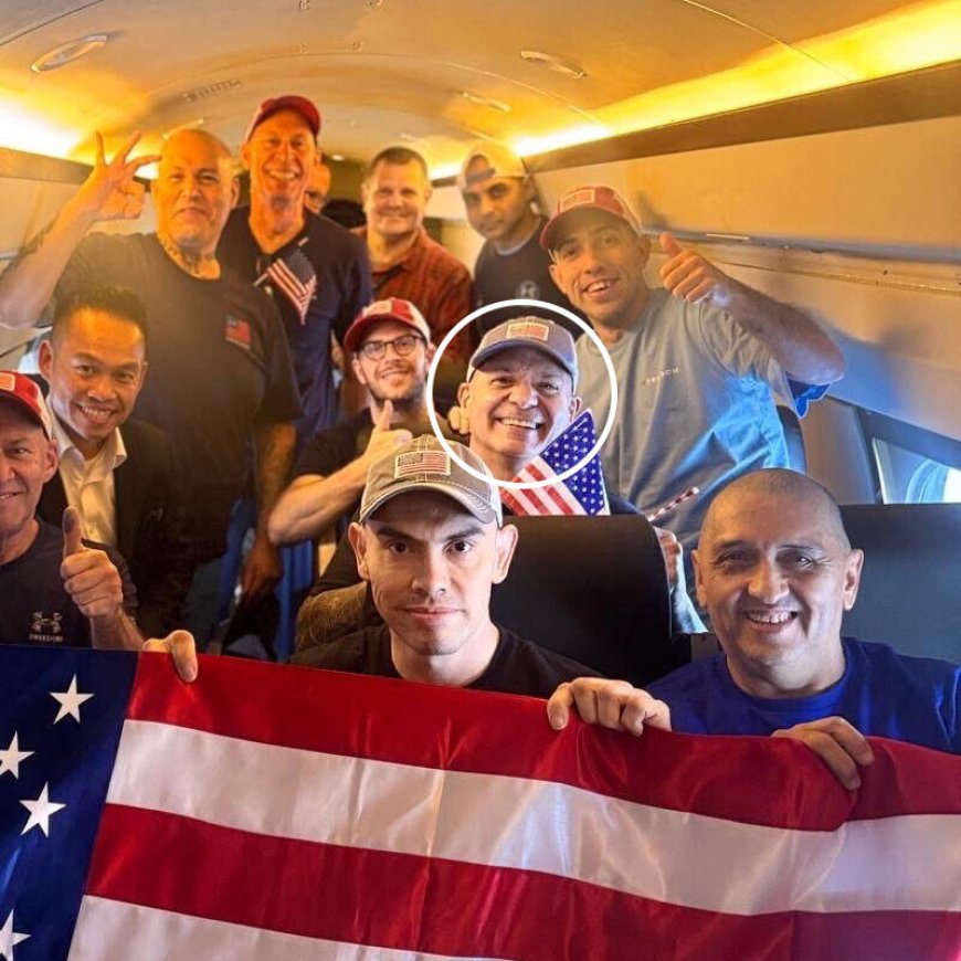 Photo Shows Murderer Returning to U.S. in Trump Prisoner Swap With Venezuela