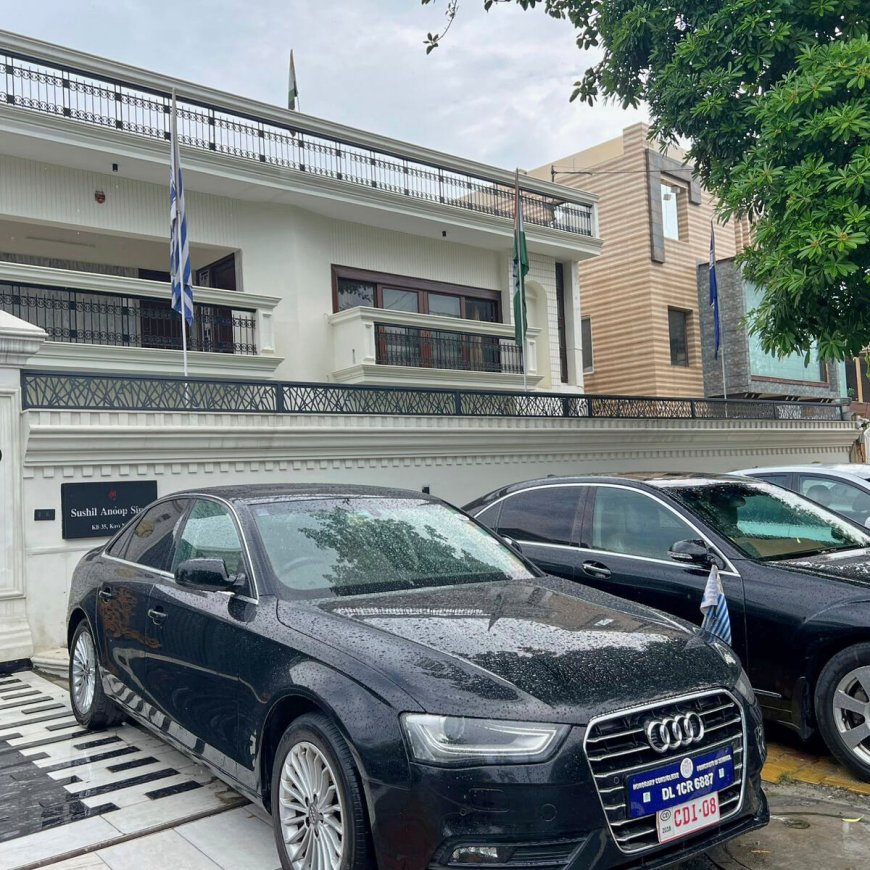 For One Man, It Didn’t Take Much to Make an Embassy in India