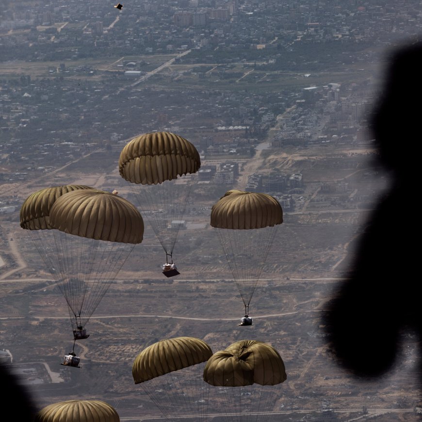 Israel to Allow to Allow Aid Airdrops Over Gaza During Starvation Crisis