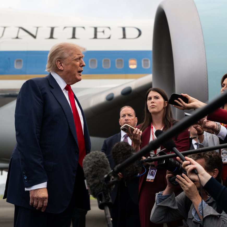 Trump’s Trip to Scotland Echoes an Earlier Visit, When He Applauded Brexit