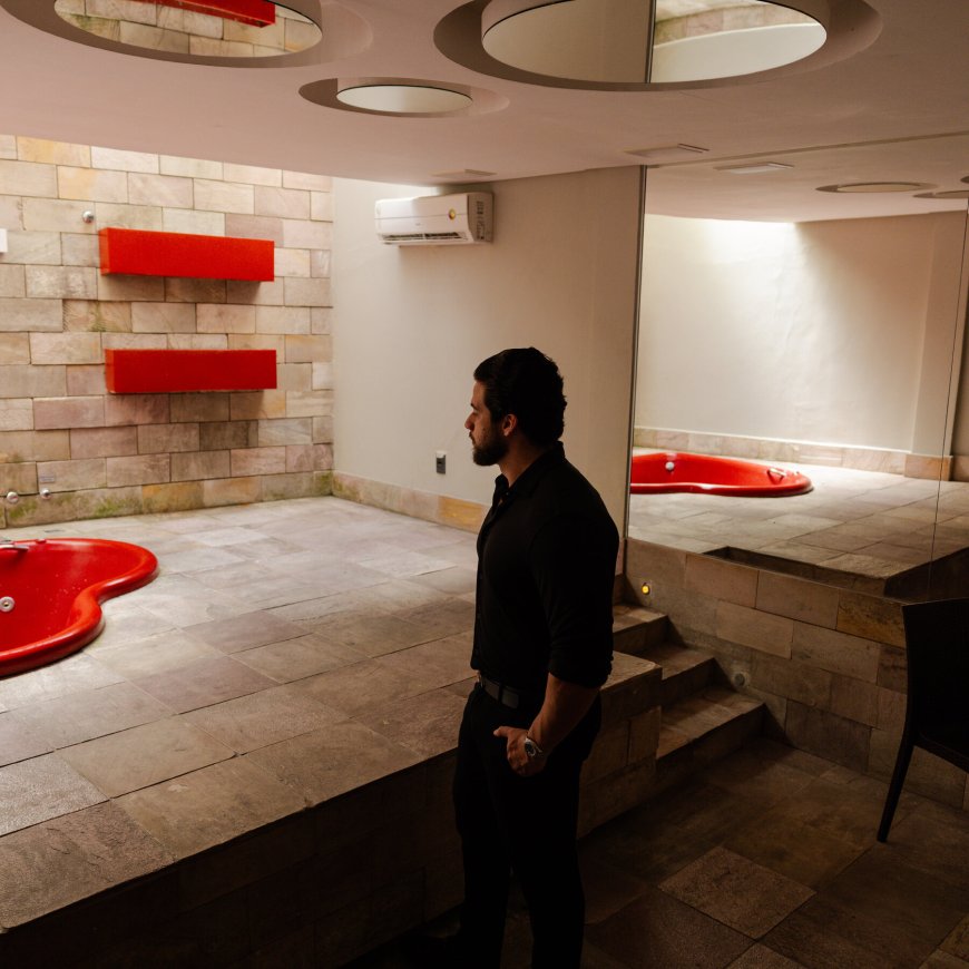 Dance Poles and Leopard-Print Walls: Love Motels Ready Rooms for Climate Summit
