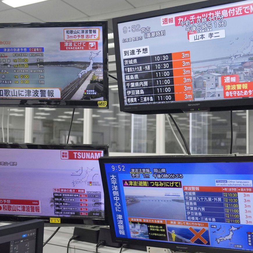Here is what the different tsunami alerts mean.