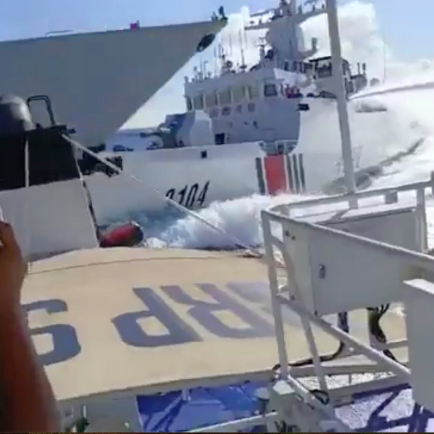 Philippines Condemns China After South China Sea Collision Captured on Video