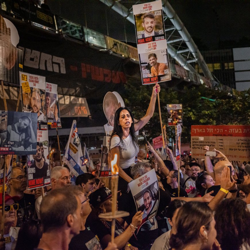 Israeli Hostage Families Call for Nationwide Walkout