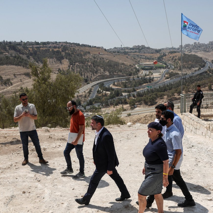 Plan for Israeli Settlements Advances and Will ‘Bury’ Palestinian Statehood, Minister Vows