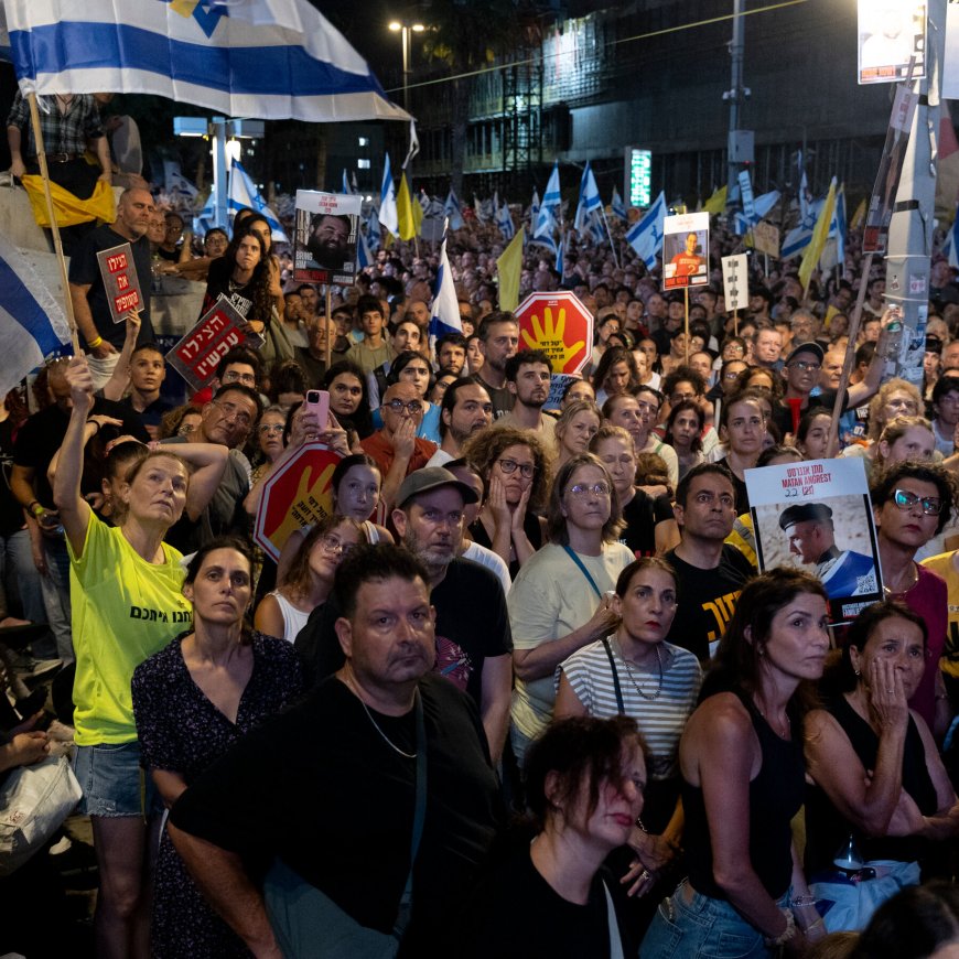 Protests Highlight Growing Discontent With Netanyahu and the Gaza War