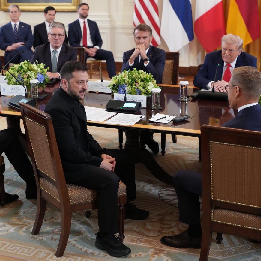 White House Meeting Ends With Few Signs of Progress on Ukraine