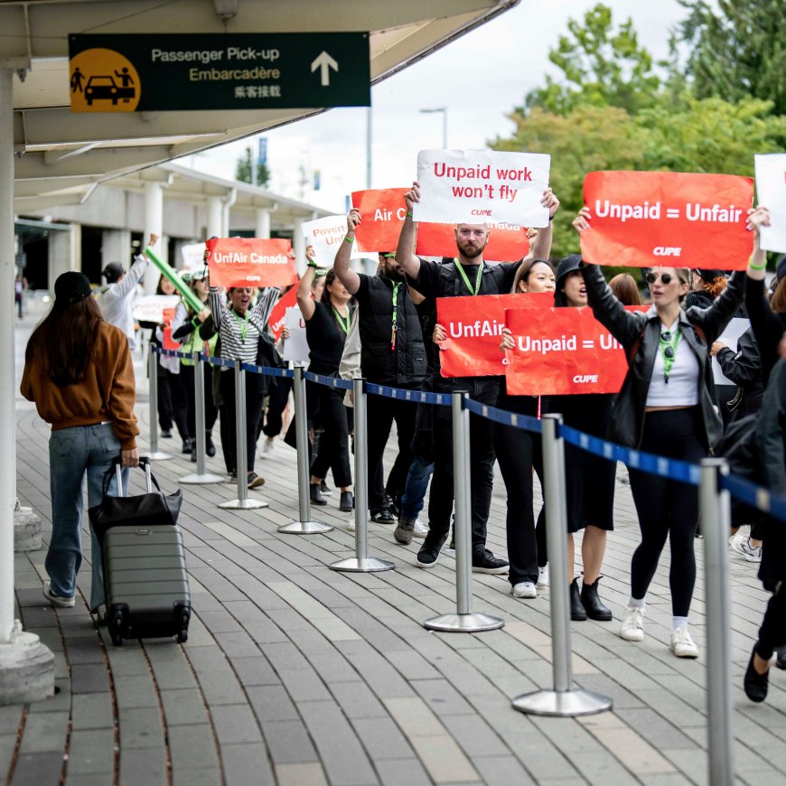 Air Canada Flight Attendants Say They Will Defy Back-to-Work Order
