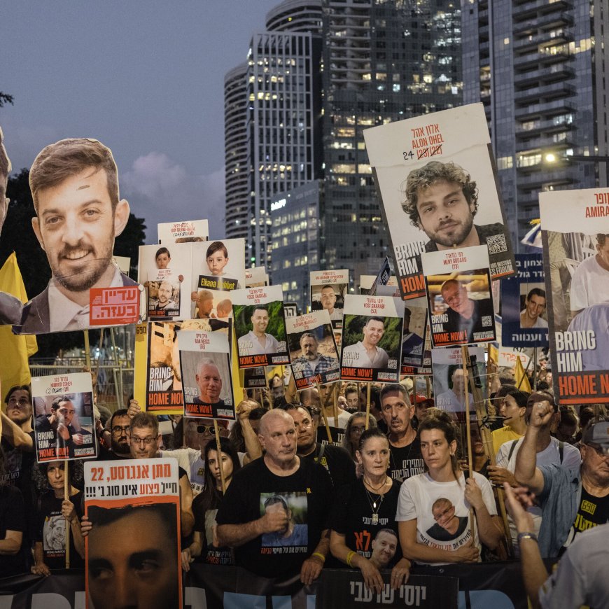 Israeli Security Cabinet Meets Amid Growing Protests Over Gaza War