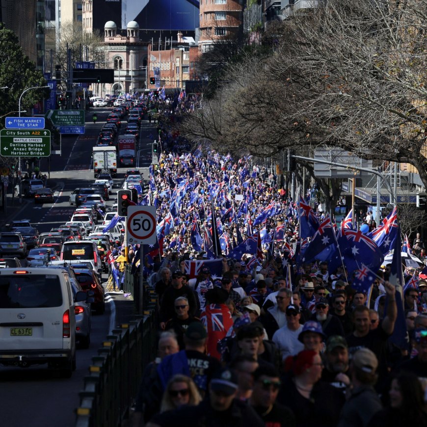 Anti-Immigrant Protests Attended by Neo-Nazis in Australia Worry Leaders