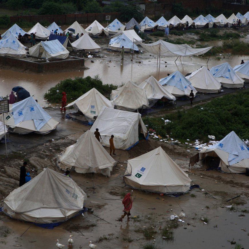 First War, Then Floods Drive Pakistani Families From Their Homes